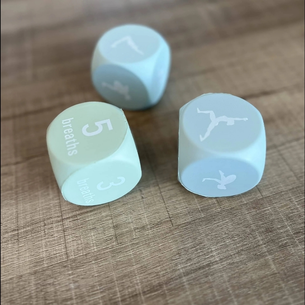 🔴Yoga Dice Set - 3 Pieces Exercise Routine